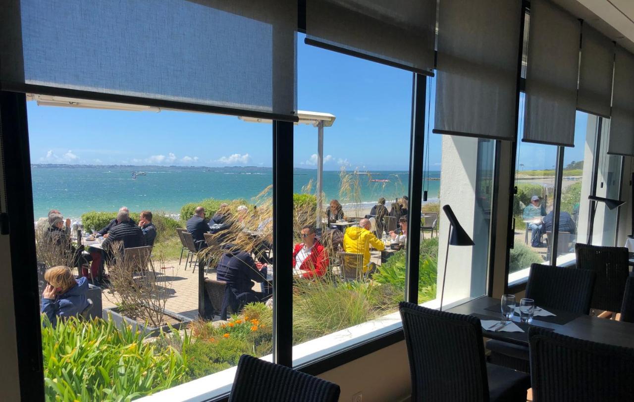 Logis Hotel & Restaurant Les Mouettes - Larmor Plage, Proche De Lorient 外观 照片