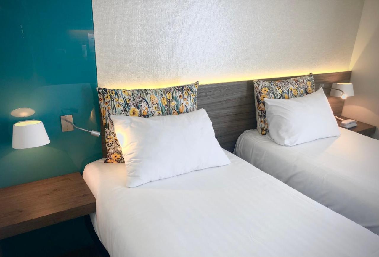 Logis Hotel & Restaurant Les Mouettes - Larmor Plage, Proche De Lorient 外观 照片