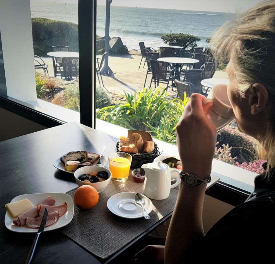 Logis Hotel & Restaurant Les Mouettes - Larmor Plage, Proche De Lorient 外观 照片