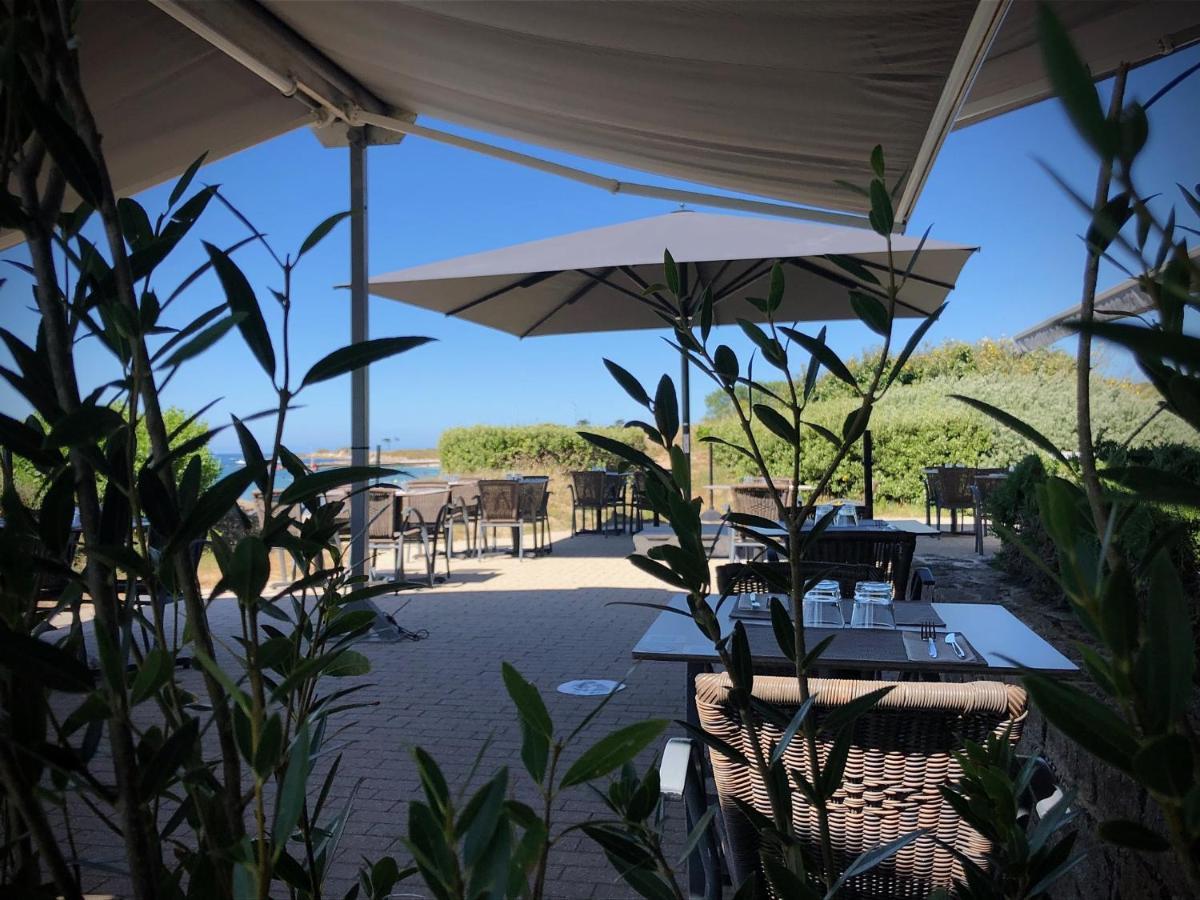 Logis Hotel & Restaurant Les Mouettes - Larmor Plage, Proche De Lorient 外观 照片