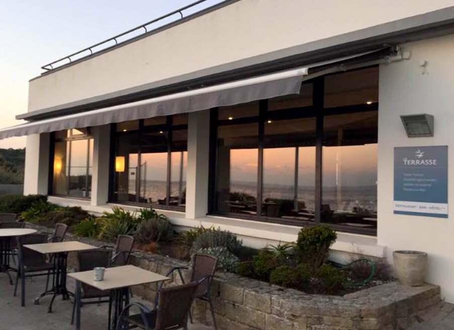 Logis Hotel & Restaurant Les Mouettes - Larmor Plage, Proche De Lorient 外观 照片