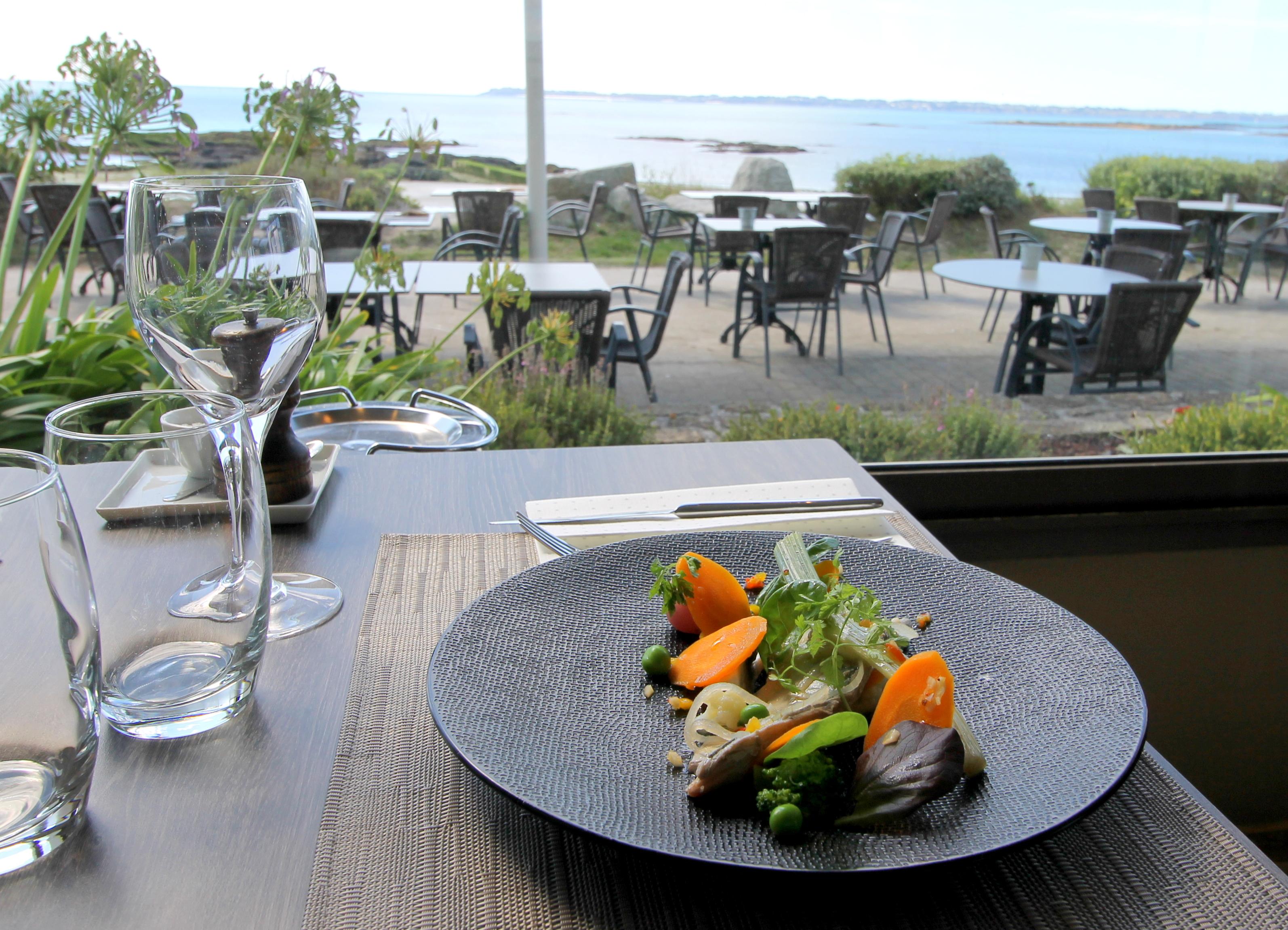 Logis Hotel & Restaurant Les Mouettes - Larmor Plage, Proche De Lorient 外观 照片