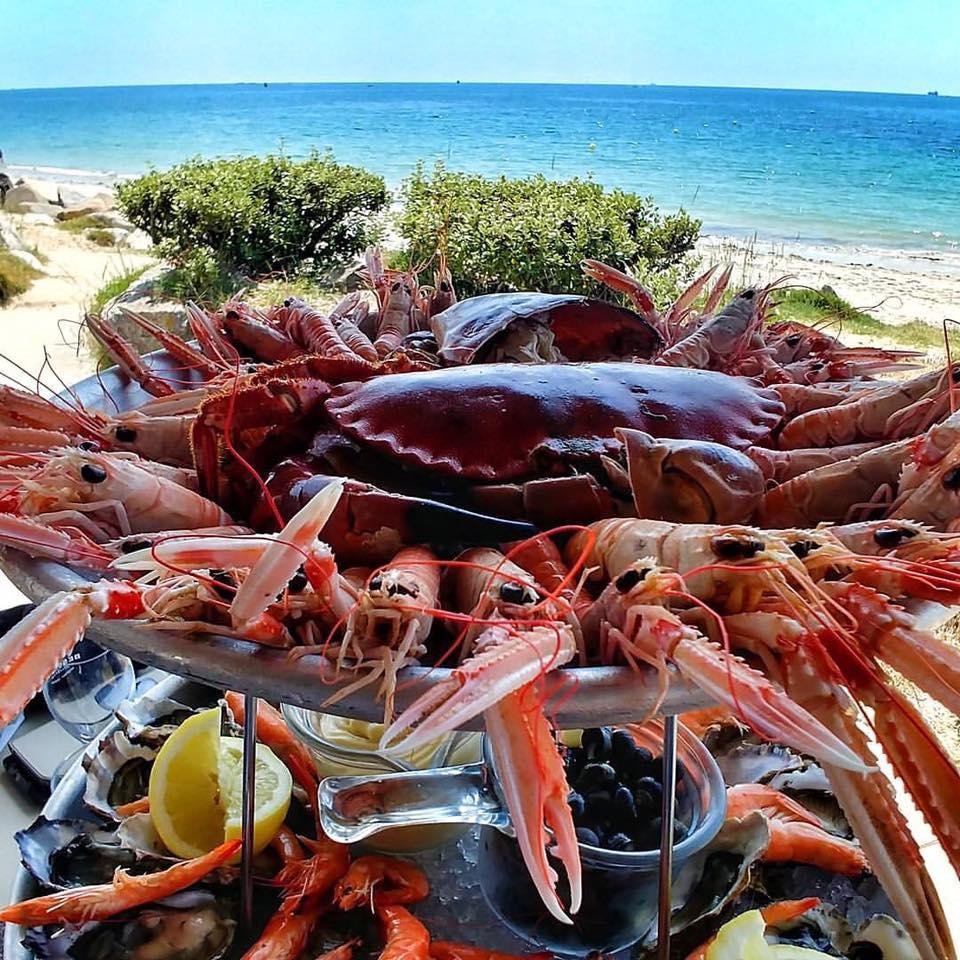 Logis Hotel & Restaurant Les Mouettes - Larmor Plage, Proche De Lorient 外观 照片